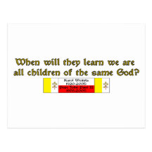 Children of the Same God 1 Post Card