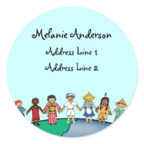 Children of the World stickers