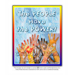 Children of Zinn Rise Up! Poster Art Tee Shirt