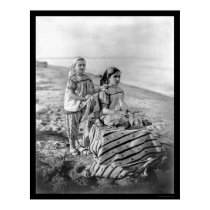 Children on a Beach in Tunis, Tunisia 1920 posters