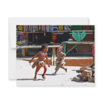 Children Playing Custom Invitations