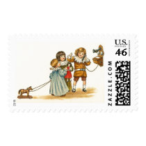 Children Playing postage