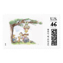Children reading books postage by jsoh Children reading books postage