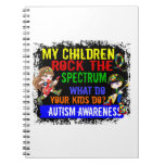 Children Rock The Spectrum Autism Spiral Note Book