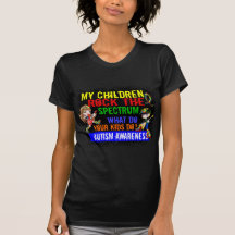 Children Rock The Spectrum Autism T Shirts