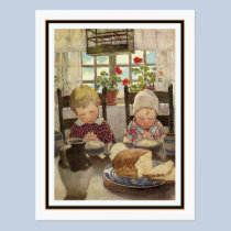 Children Saying Grace by Jessie Willcox Smith postcards