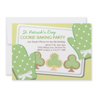 Children St. Patrick's Day Party Invitation