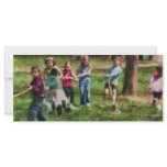 Children - Tug of War Rack Card Design