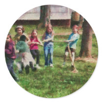 Children - Tug of War Stickers