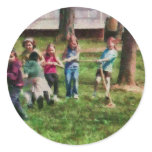 Children - Tug of War Stickers