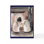 Children Waiting for Santa Claus Greeting Card