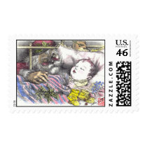 Children were Nestled All Snug in Their Bed postage by avalonsg Children were Nestled All Snug in Their Bed postage