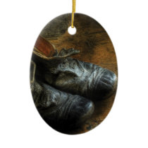 Children - Worn out shoes Christmas Ornament