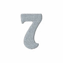 Childrens #7 embroidered shirts by ZazzleEmbroidery Childrens #7 embroidered shirts