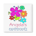 Children's Artwork Magnet
