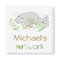 Children's Artwork Magnet