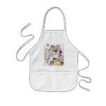 Children's Bib Happy Halloween Costumed Raccoon Aprons