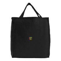 Childrens Block Puff F embroidered bags by ZazzleEmbroidery Childrens Block Puff F embroidered bags