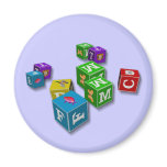 Childrens Blocks - Magnet