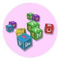 Children's Blocks - Stickers
