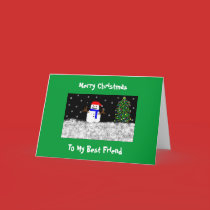 Childrens Christmas card