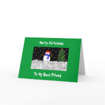Childrens Christmas card