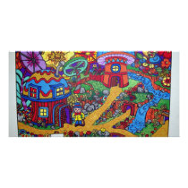 Children's Dream by Piliero photo cards