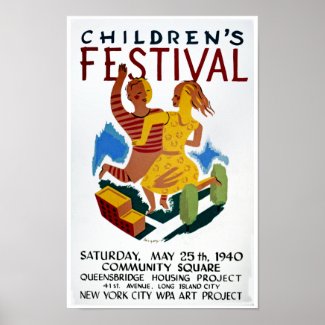 Children's Festival print