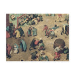 Children's Games : detail of left-hand section postcards