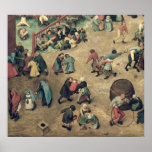 Children's Games : detail of left-hand section posters