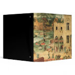 Children's Games : detail of top left-hand binders