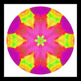 "Children's Hour" Crystal Mandala Posters