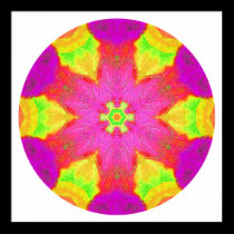 "Children's Hour" Crystal Mandala posters
