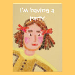 Children's party invitation invitations