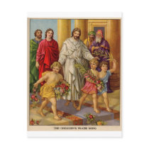 Childrens Praise march Post Card