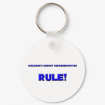 Children's Resort Representatives Rule! keychains by professions Children's Resort Representatives Rule! keychains