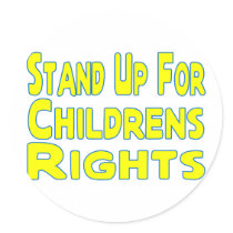 Childrens Rights stickers by goldnsun Childrens Rights stickers