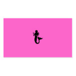 Children's Swim Instructor_Mermaid-themed biz card Business Card