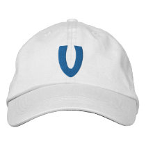 Childrens "V" embroidered hats