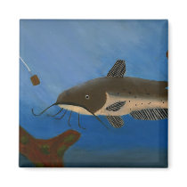 Children's Winning Artwork: channel catfish magnets by pwuebker Children's Winning Artwork: channel catfish magnets