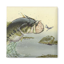 Children's Winning Artwork: largemouth bass magnets by pwuebker Children's Winning Artwork: largemouth bass magnets