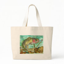Children's Winning Artwork: trout bags by pwuebker Children's Winning Artwork: trout bags