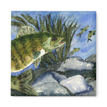 Children's Winning Artwork: walleye magnets by pwuebker Children's Winning Artwork: walleye magnets