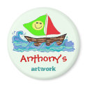 Child's Artwork Magnet by pamdicar Child's Artwork Magnet
