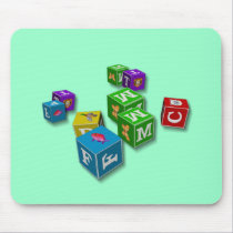 Childs Blocks - Mousepad mousepads