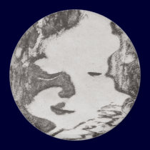 Childs Face magnet by artbyjolyn Childs Face magnet