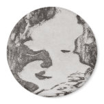 Childs Face magnet