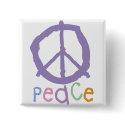 Child's Peace Sign buttons by Prodem Child's Peace Sign buttons