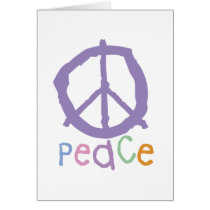 Child's Peace Sign cards