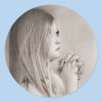 Child's Prayer Sticker stickers